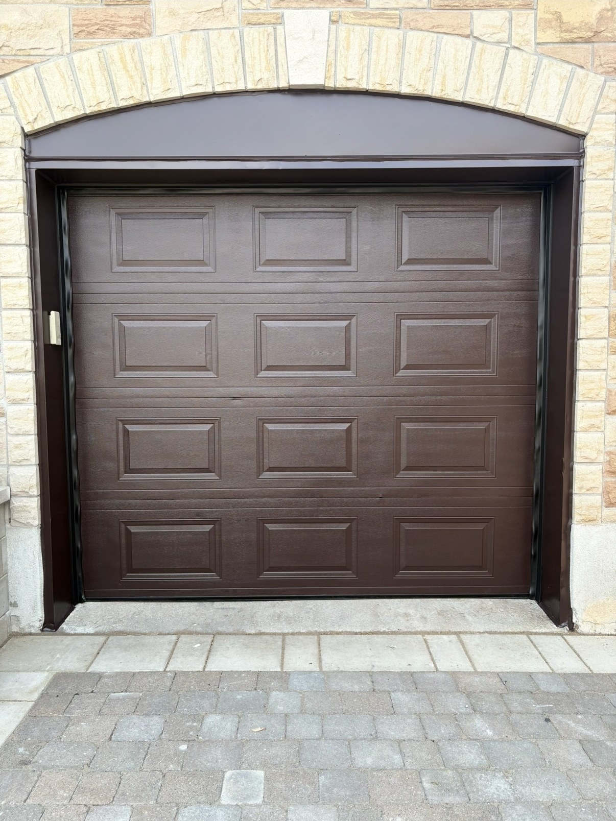 Après — porte de garage
